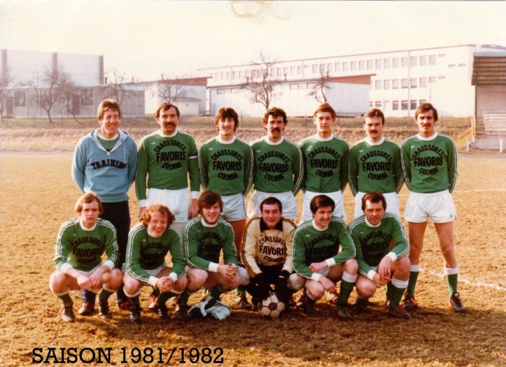 As Andolsheim Séniors 1 1981 1982