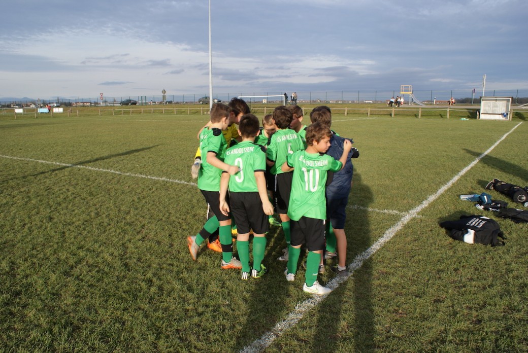 As Andolsheim U 13 Promo rencontre sans enjeu podium montée mathématiquement