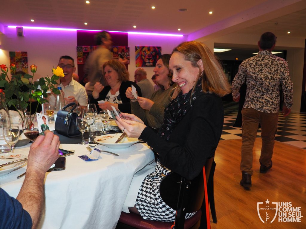 Fêtes de Bénévoles de l’AS Andolsheim au Collis Martis de Colmar