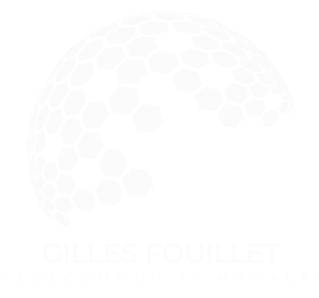 Logo Gilles FOUILLET en blanc